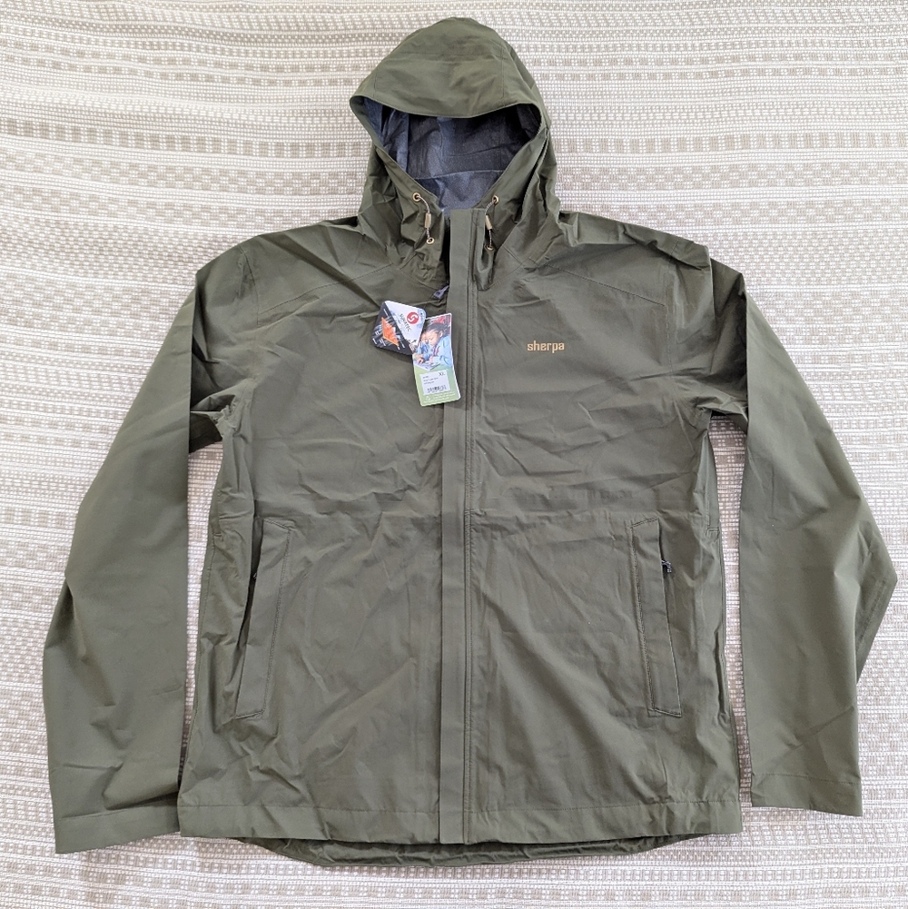 Sherpa Adventure Gear Men's Olive Green Nima 2.5l XL Jacket